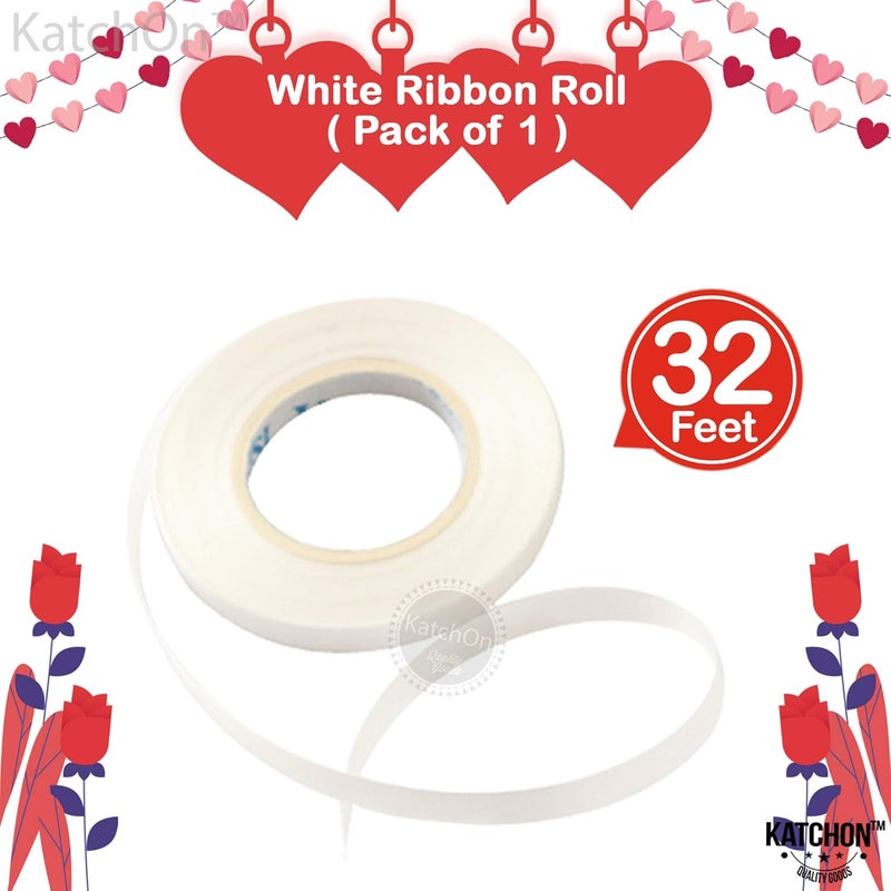 KATCHON Red and White Printed Hearts Balloons Kit - Pack of 30 | Romantic Heart Balloons for Wedding Decorations, Anniversary Party, Engagement, Proposal & Romantic Surprise Events - Image 4